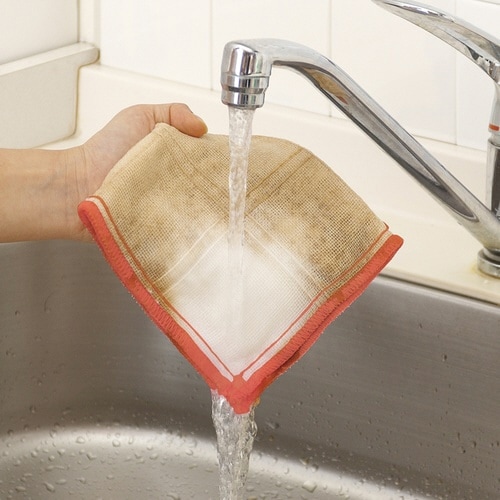 ふきん 糊落としがいらないカヤふきん 5枚入