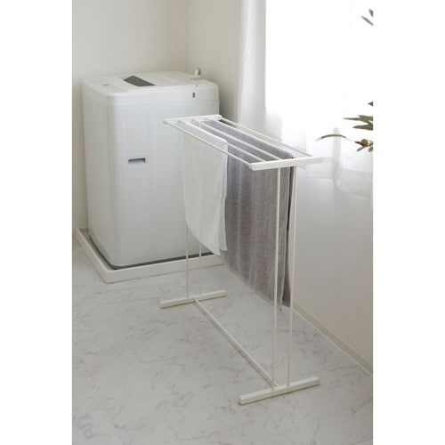 室内物干し タオルスタンド ホワイト