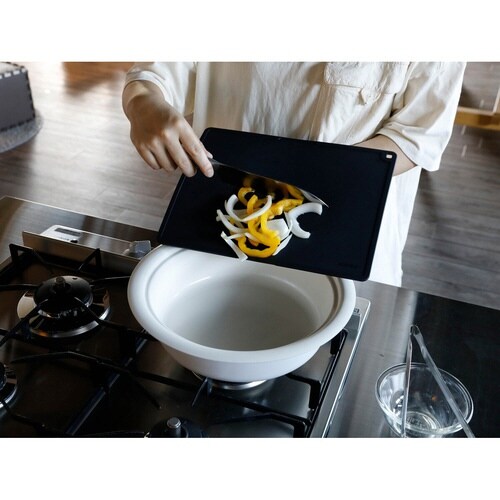 抗菌TPUまな板 レクタングル ブラック