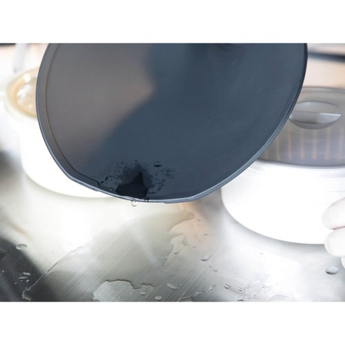 抗菌TPUまな板 半月 食洗機対応 ブラック