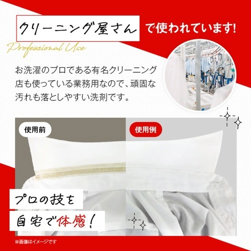 洗濯洗剤 クリーニング屋さんのエリそで洗剤