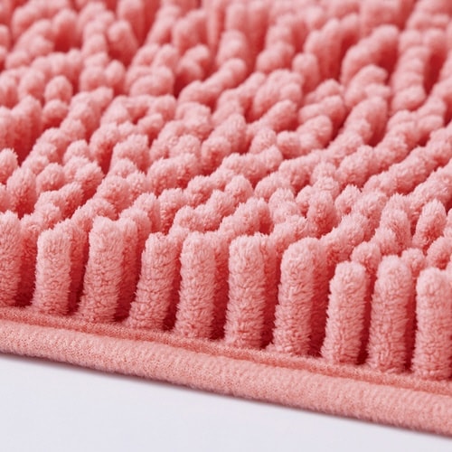 バスマット マイクロファイバー ピンク