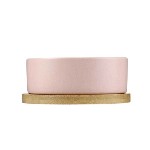 フードボウル ループ ディッシュ ライトピンク