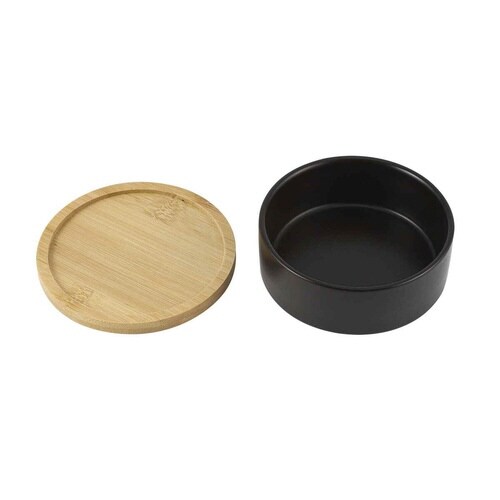 フードボウル ループ ディッシュ ブラック