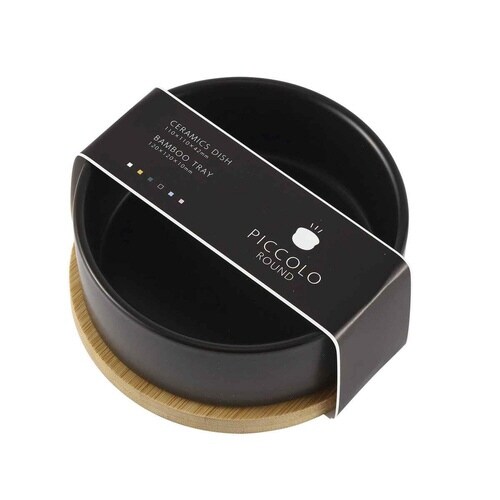 フードボウル ループ ディッシュ ブラック