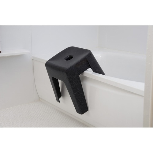 風呂椅子 ユニード 高さ33cm ブラック