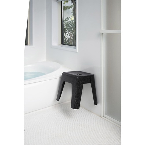風呂椅子 ユニード 高さ33cm ブラック