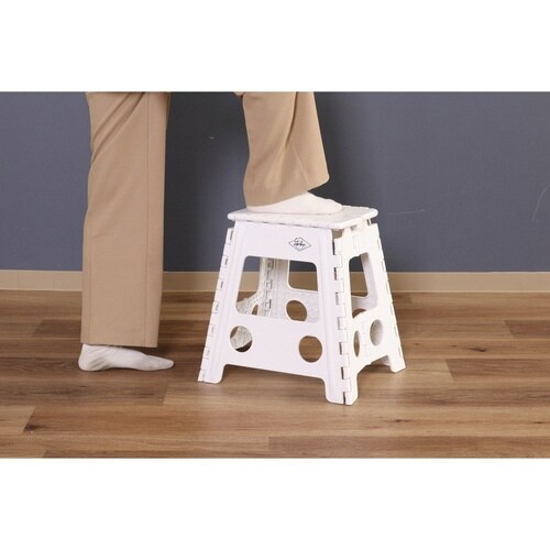 踏み台 折りたたみ フォールディング ホワイト