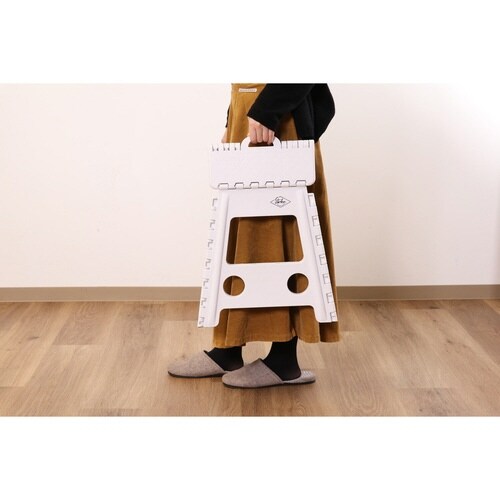 踏み台 折りたたみ フォールディング ホワイト