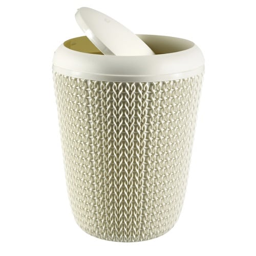 ゴミ箱 7L 丸型 スイング knit