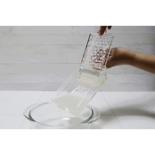 おろし器 受け皿付き しぼれるおろし器