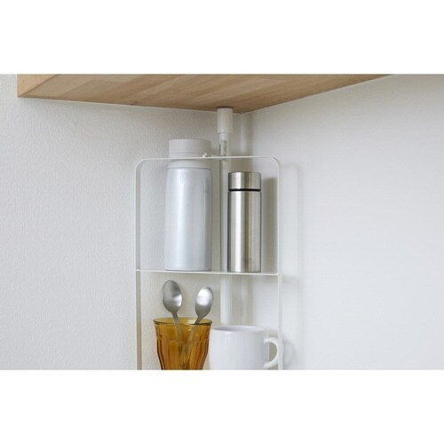 つっぱりラック キッチンつっぱりラック コーナー用