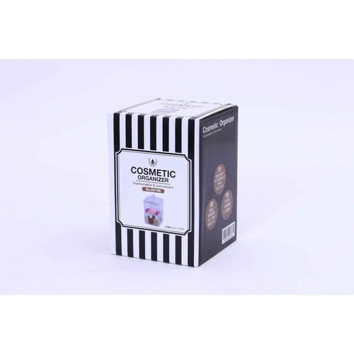 収納ケース コスメ収納 蓋付き小物入れ 2段