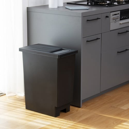 ゴミ箱 45L ユニード ブラック