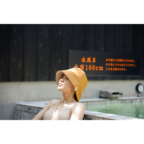 サウナハット tomte マスタード