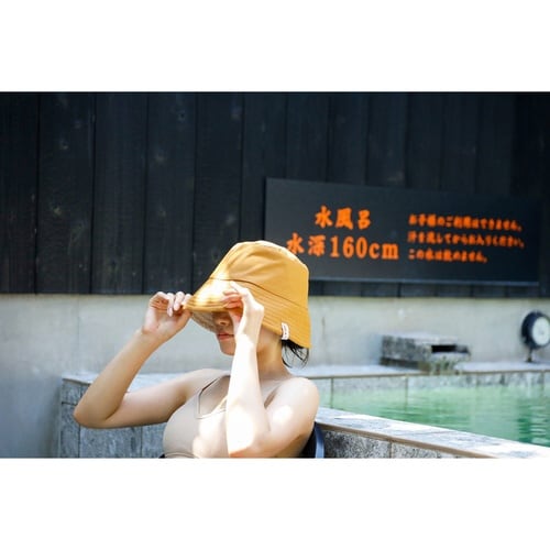 サウナハット tomte マスタード