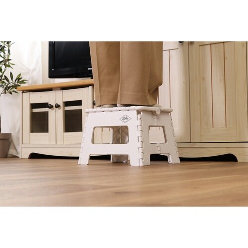 踏み台 折りたたみ フォールディング ホワイト