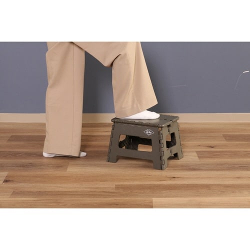 踏み台 折りたたみ フォールディング カーキ