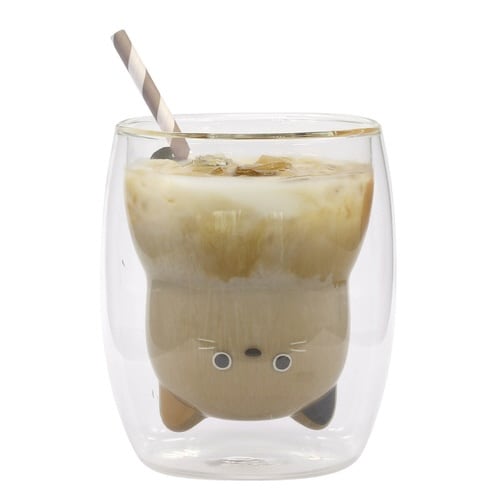 グラス 270ml ダブルウォール 二重構造 ミケ