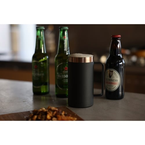 ビールジョッキ 500ml ブラック