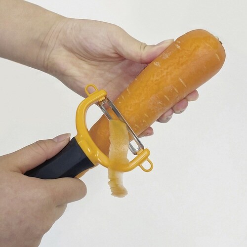 ピーラー よこ型 にぎりやすいピーラー 日本製