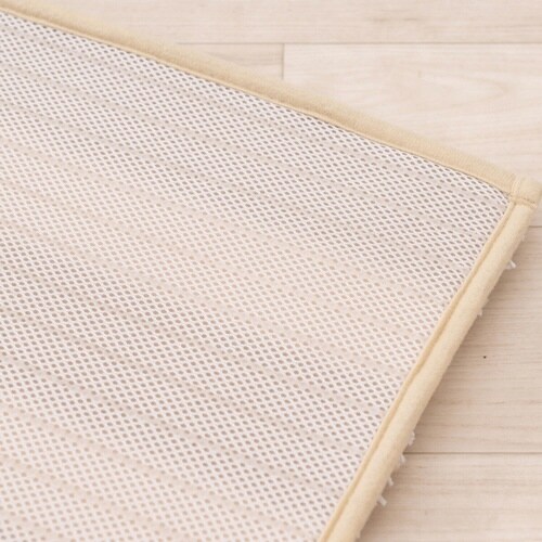 バスマット デュアルボーダー ベージュ