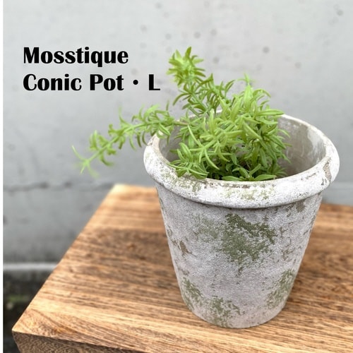 植木鉢 モスティーク コニックポット L