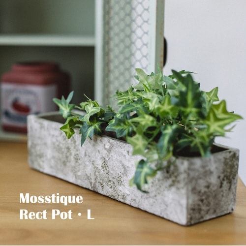 植木鉢 モスティーク レクトポット L 幅30cm