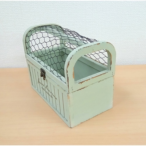 小物入れ ラルモニ ケース 木製 グリーン