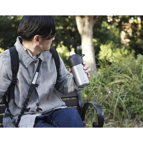 ペットボトルカバー POST スチールグレー