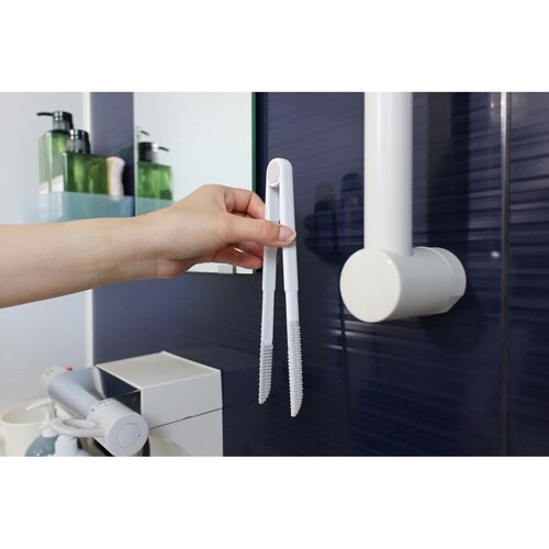 排水口ブラシ 浴室 排水口 トング&ブラシ