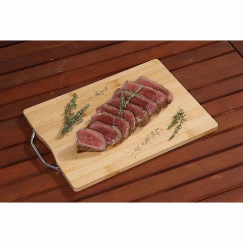 まな板 35cm 竹製 持ち手付き