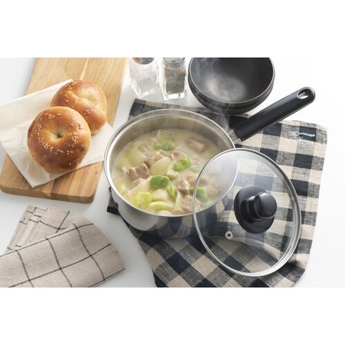 片手鍋 18cm IH対応 クックルックベーシック