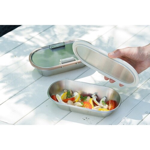 保存容器 600ml アイカタ グレー