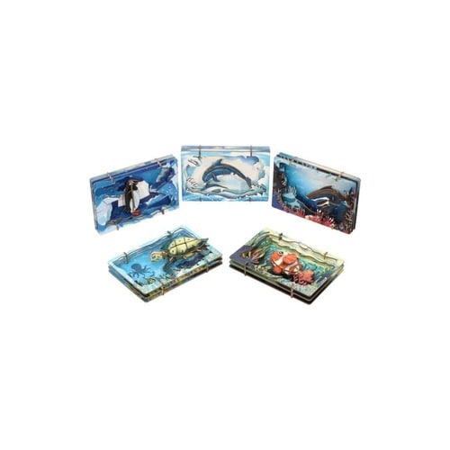 パズル 3Dシアターパズル アプリクス イルカ