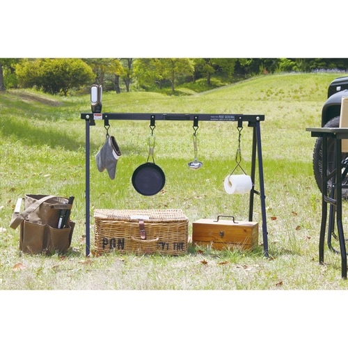 ハンガーラック ソーホース&ハンガー ブラック