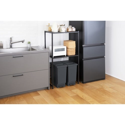 ゴミ箱 30L ユニード チャコールブラック