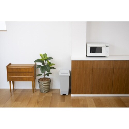 ゴミ箱 30L ユニード ホワイトグレー