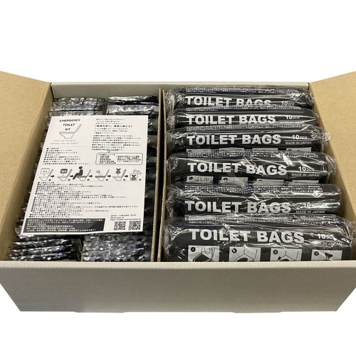 緊急用トイレキット 60個入り ETK−03−GY