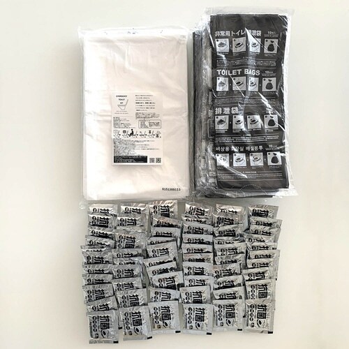 緊急用トイレキット 60個入り ETK−03−GY