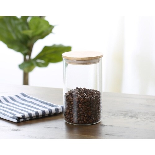 保存容器 1L 木蓋耐熱キャニスター