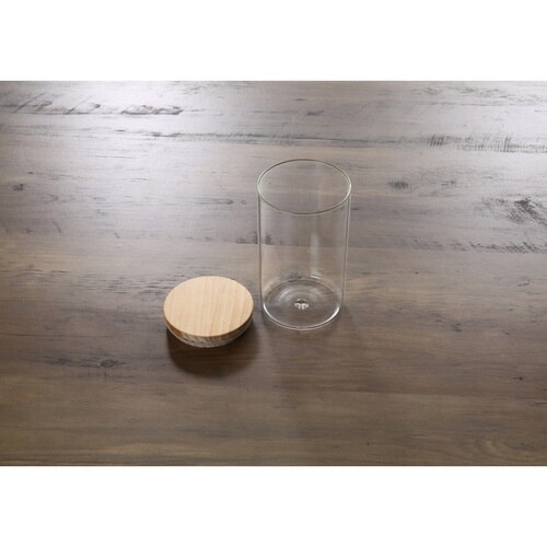 保存容器 1L 木蓋耐熱キャニスター