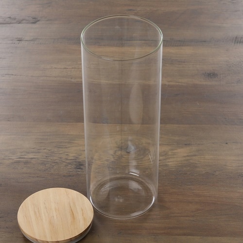 保存容器 1.7L 木蓋耐熱キャニスター