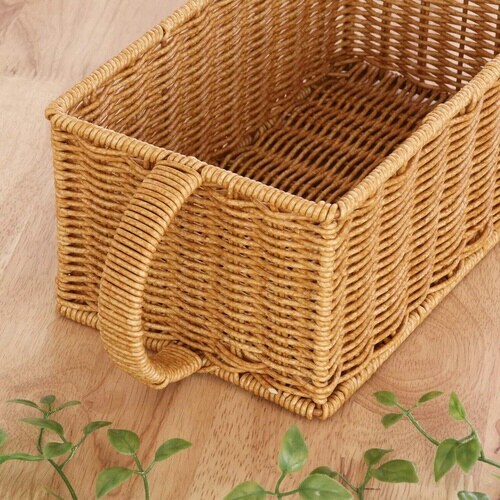 吊戸棚ボックス 洗えるバスケット ハンドル付き