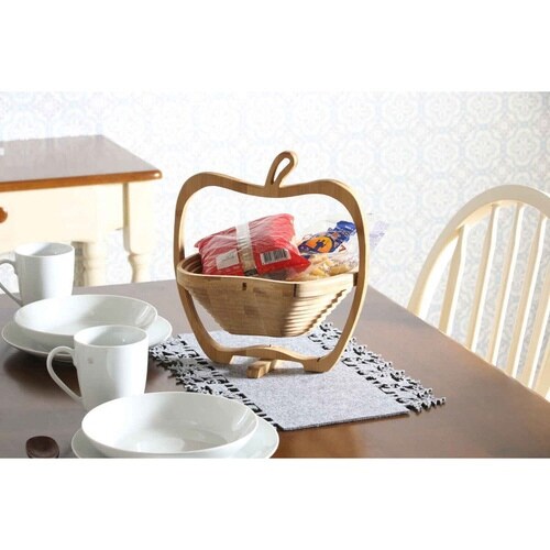 キッチンバスケット りんごバスケット M