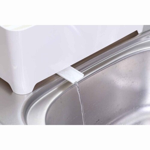 水切りラック Karatto ホワイト