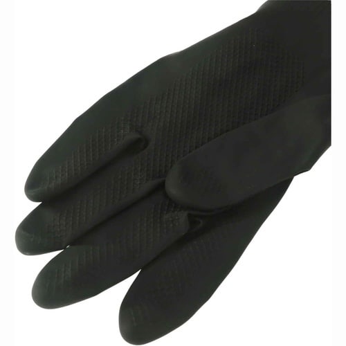 ゴム手袋 LBラテックスグローブ カーキ