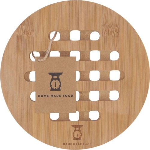 鍋敷き バンブー スクエア ラウンド ラウンド