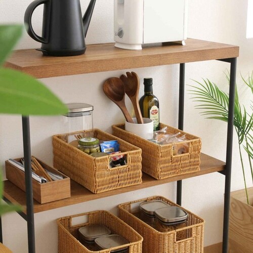 バスケット 洗えるバスケット 小物入れ 水洗い