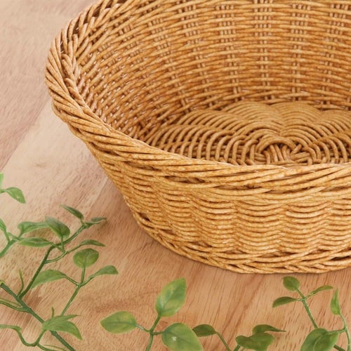 バスケット 洗えるバスケット ラウンド M 水洗い